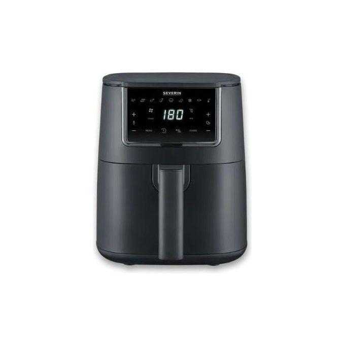 Severin 2461 Friggitrice ad aria 4 L 1300 W 8 programmi Display digitale colore Nero