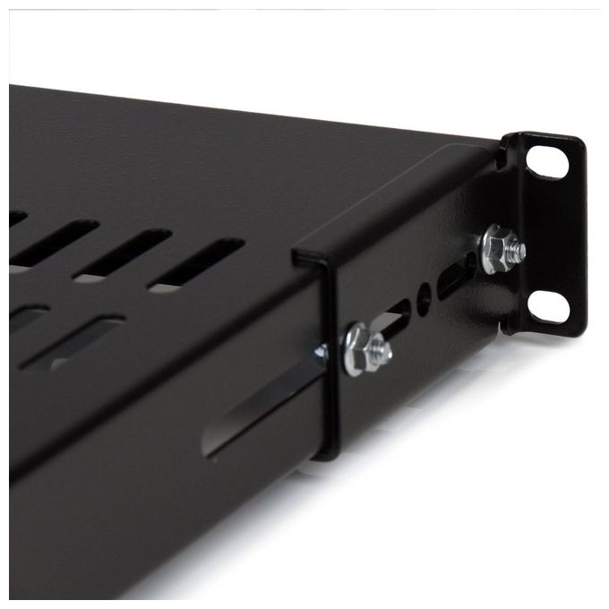 StarTech Ripiano fisso per armadio server a rack, profondita' regolabile