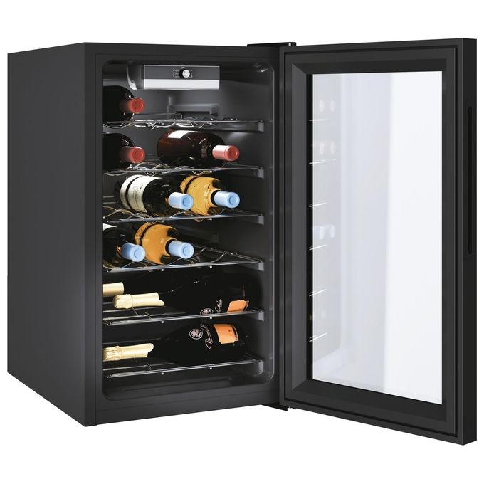 Candy CWC 021 M-NF DiVino Cantinetta Vino 21 Bottiglie 73 L Classe G 39 dB Libera Installazione colore Nero