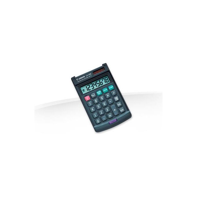 Canon Calcolatrice LS-39E con Display LCD e Design Compatto per Ufficio