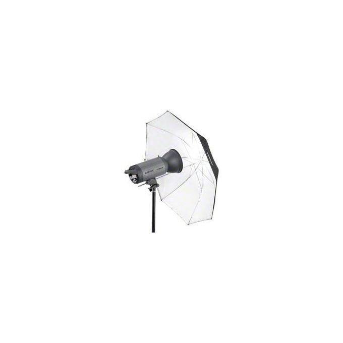 Walimex 17656 Walimex pro Parasole riflettente e traslucido 2in1 Diametro 150 cm Peso 690 g colore Nero Bianco