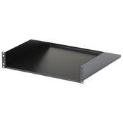 StarTech Scaffale cantilever per montaggio a rack 2U - Robusto ripiano per armadio server rack fisso - 56 kg