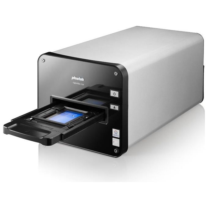 Plustek OpticFilm 120 Scanner per Diapositive Nero-Grigio