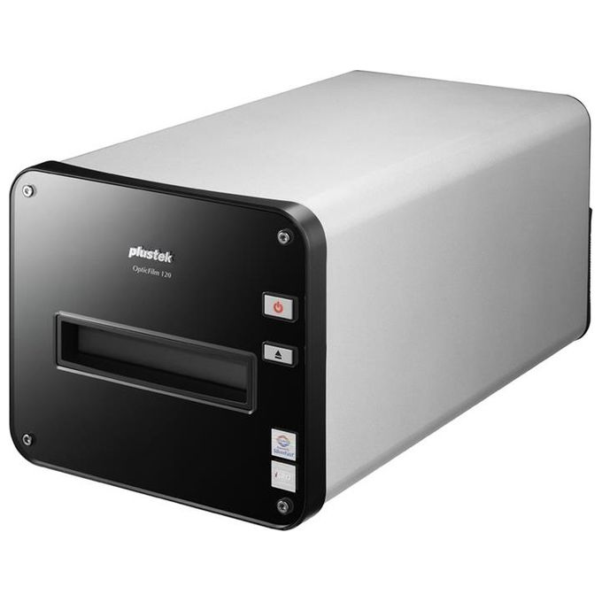 Plustek OpticFilm 120 Scanner per Diapositive Nero-Grigio