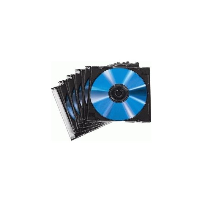 Hama CD Slim Jewel Case 50 Pezzi 1 Disco Trasparente