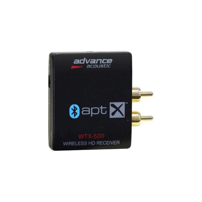 Advance Paris WTX500 Ricevitore Audio Bluetooth aptX AAC RCA Hi-Fi Wireless colore Nero
