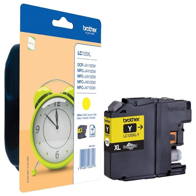 Brother Giallo Lc-125xly 1200 Pagine