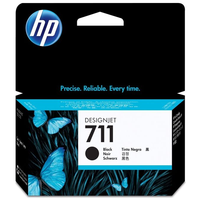 Hp Cartuccia 711 Bk 38ml