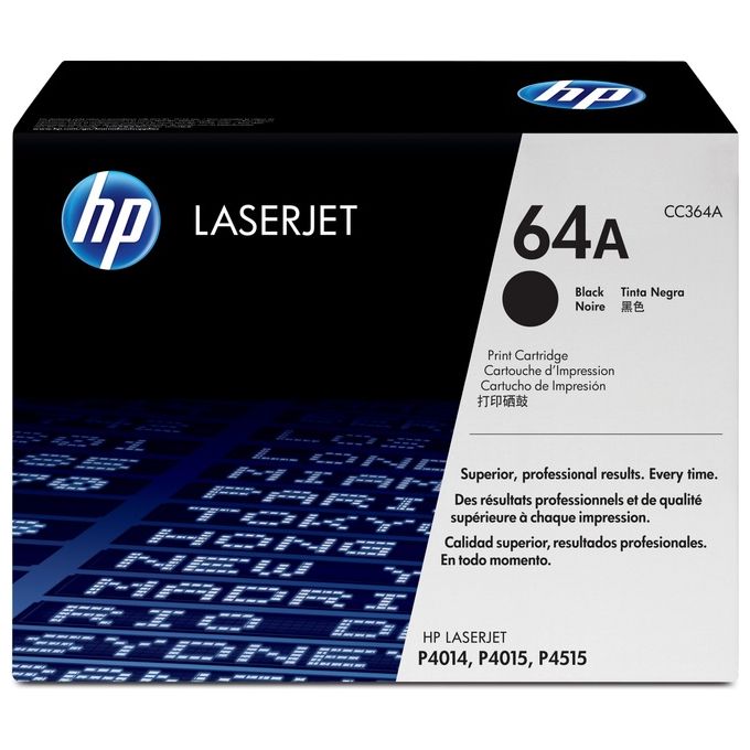 Hp toner nero 10000 pagine per lj 4014 4015 4515