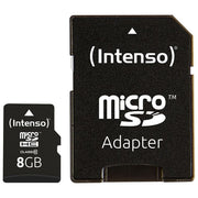 Intenso Memory card 8Gb con Adattatore