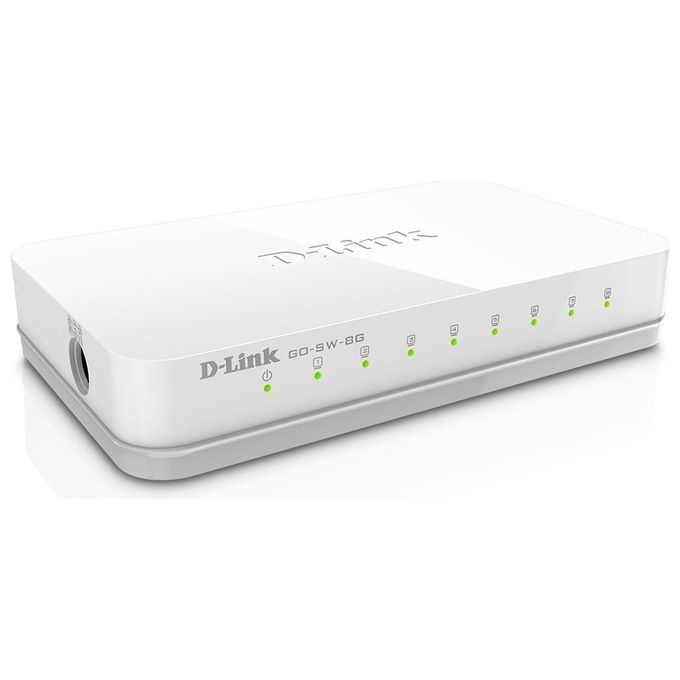 D-link Switch 8 Porte Giga 10-100-1000