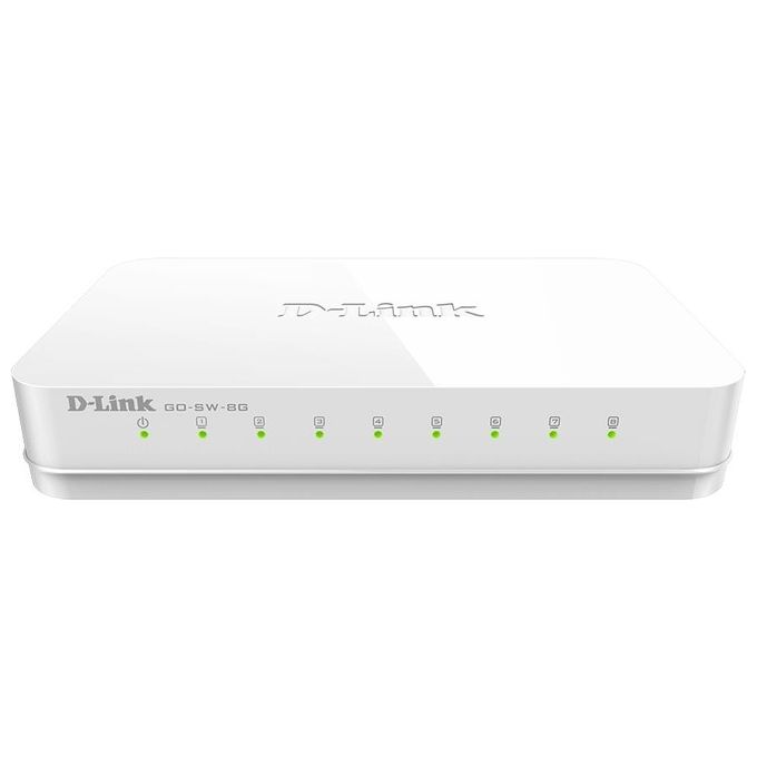 D-link Switch 8 Porte Giga 10-100-1000