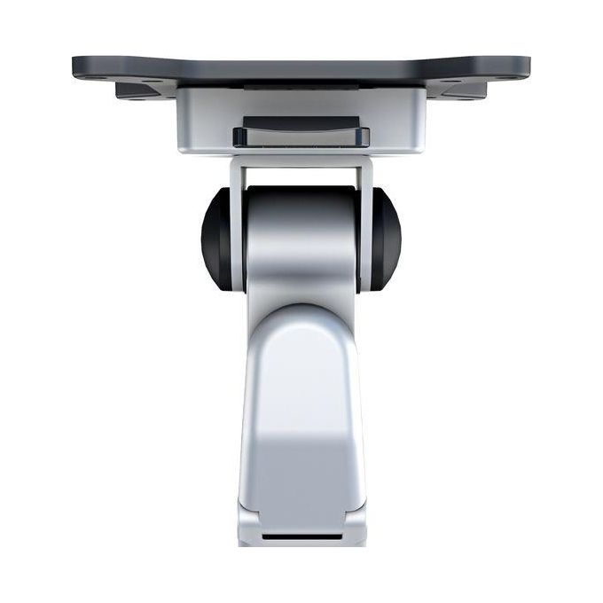 Multibrackets 737167 M VESA Gas Lift Arm Singolo Braccio Monitor fino a 32'' morsetto da tavolo portata 10 Kg VESA 75x75 100x100 colore Argento