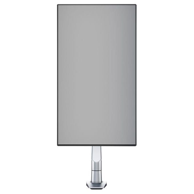 Multibrackets 737167 M VESA Gas Lift Arm Singolo Braccio Monitor fino a 32'' morsetto da tavolo portata 10 Kg VESA 75x75 100x100 colore Argento
