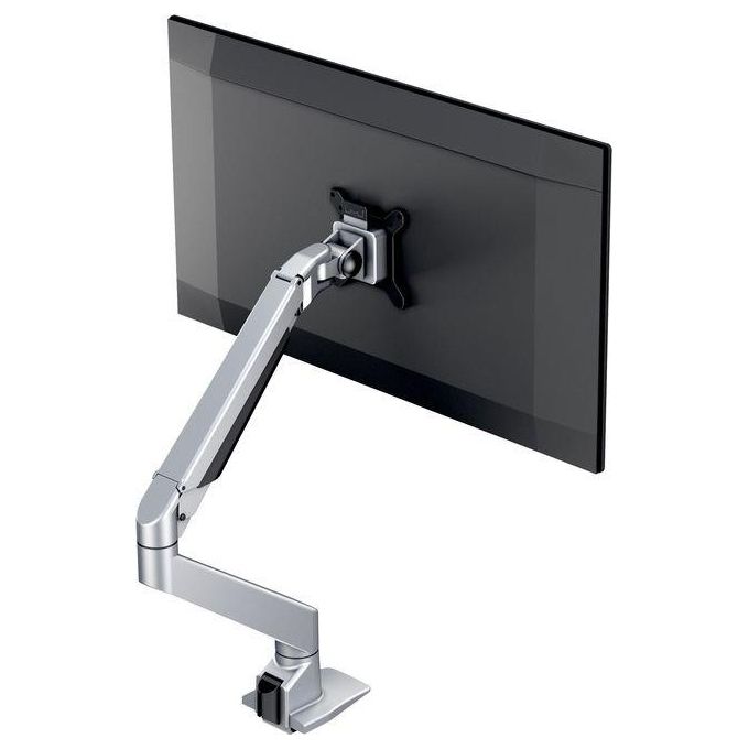 Multibrackets 737167 M VESA Gas Lift Arm Singolo Braccio Monitor fino a 32'' morsetto da tavolo portata 10 Kg VESA 75x75 100x100 colore Argento