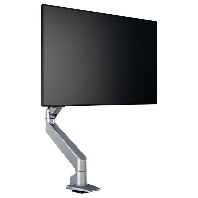 Multibrackets 737167 M VESA Gas Lift Arm Singolo Braccio Monitor fino a 32'' morsetto da tavolo portata 10 Kg VESA 75x75 100x100 colore Argento