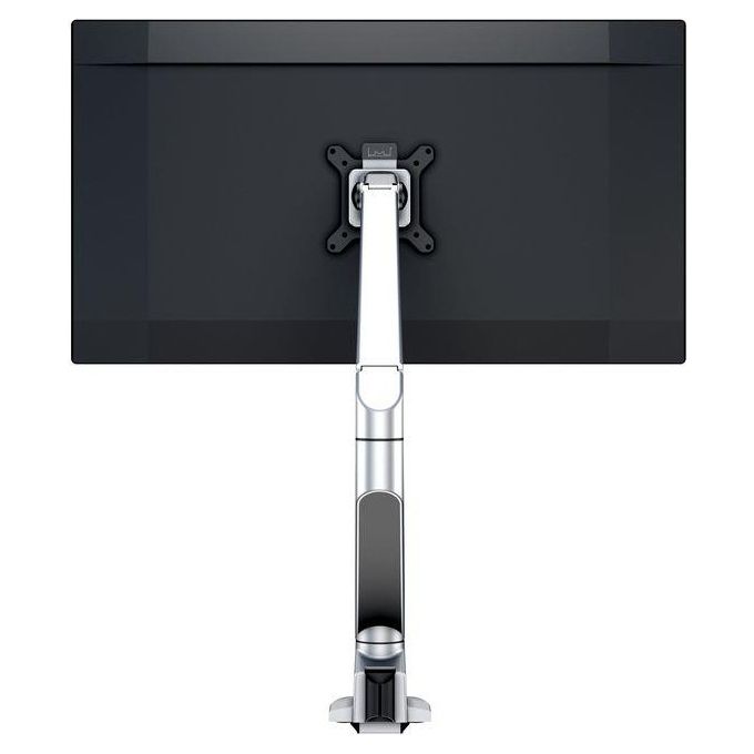 Multibrackets 737167 M VESA Gas Lift Arm Singolo Braccio Monitor fino a 32'' morsetto da tavolo portata 10 Kg VESA 75x75 100x100 colore Argento