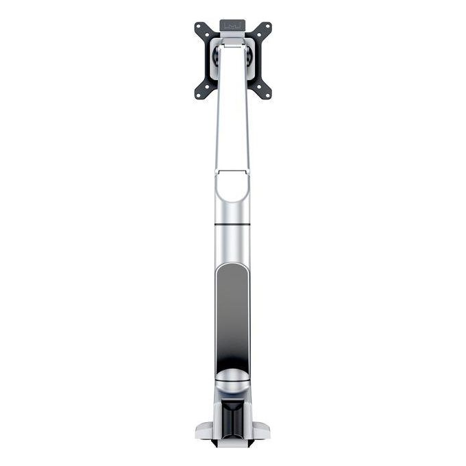Multibrackets 737167 M VESA Gas Lift Arm Singolo Braccio Monitor fino a 32'' morsetto da tavolo portata 10 Kg VESA 75x75 100x100 colore Argento