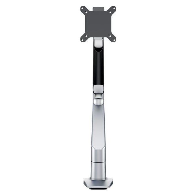 Multibrackets 737167 M VESA Gas Lift Arm Singolo Braccio Monitor fino a 32'' morsetto da tavolo portata 10 Kg VESA 75x75 100x100 colore Argento