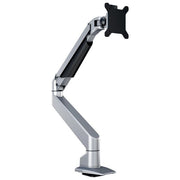 Multibrackets 737167 M VESA Gas Lift Arm Singolo Braccio Monitor fino a 32'' morsetto da tavolo portata 10 Kg VESA 75x75 100x100 colore Argento