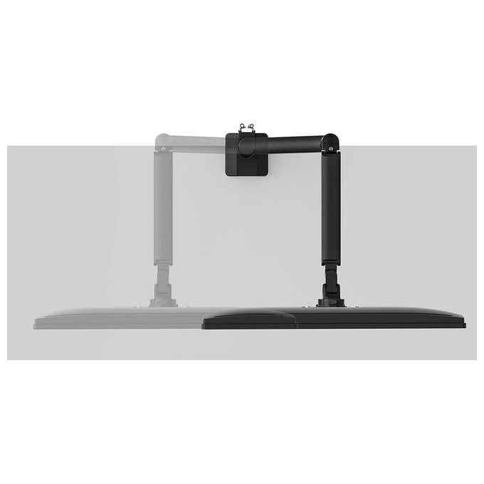 Neomounts W128881659 NEXT Slim Braccio da Scrivania per Monitor 17''-35'' 9 Kg VESA 100x100 mm con Molla a Gas colore Nero