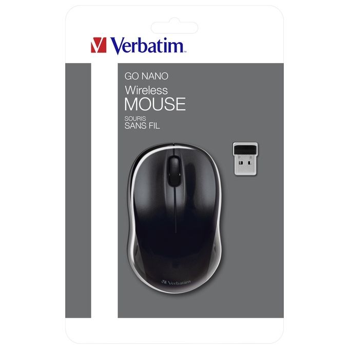 Verbatim go nano Wireless Mouse Black