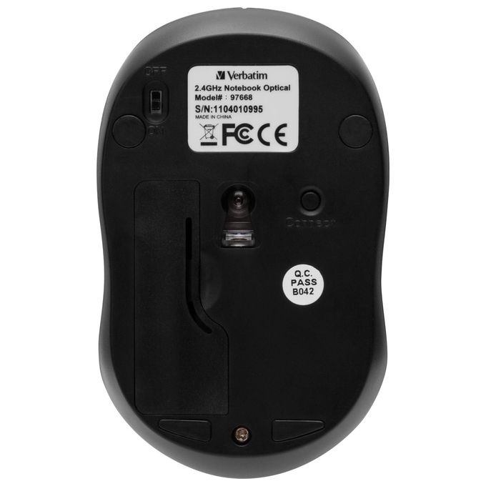 Verbatim go nano Wireless Mouse Black