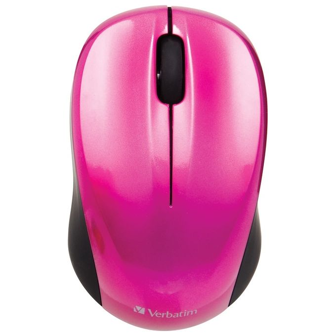 Verbatim go nano Wireless Mouse Black-Pink