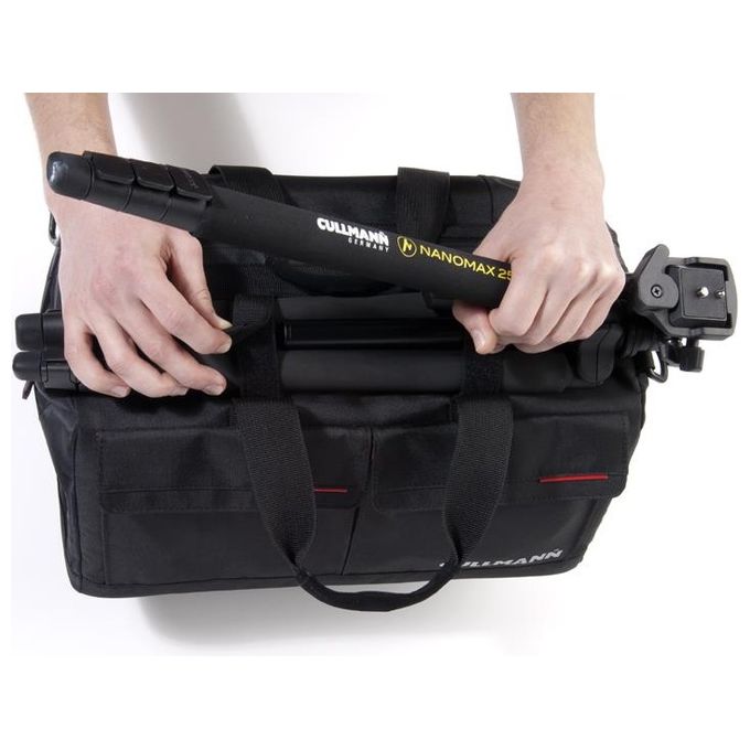 Cullmann 98370 Amsterdam Maxima 335 Borsa da Spalla per Fotocamera Imbottita e Impermeabile con Tracolla Regolabile colore Nero