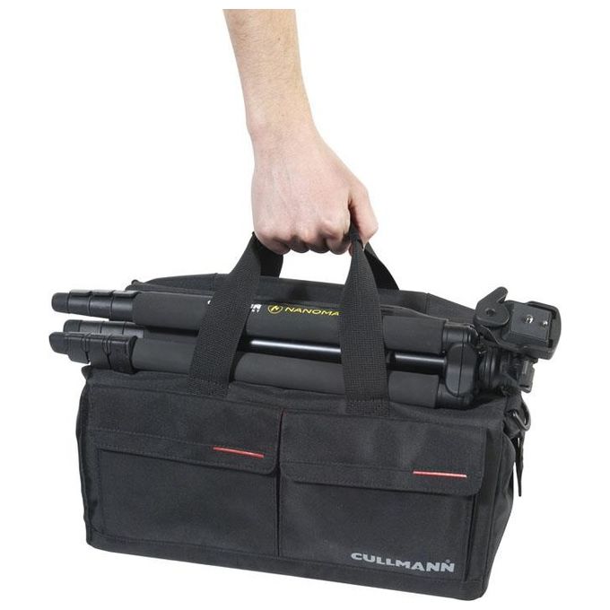 Cullmann 98370 Amsterdam Maxima 335 Borsa da Spalla per Fotocamera Imbottita e Impermeabile con Tracolla Regolabile colore Nero