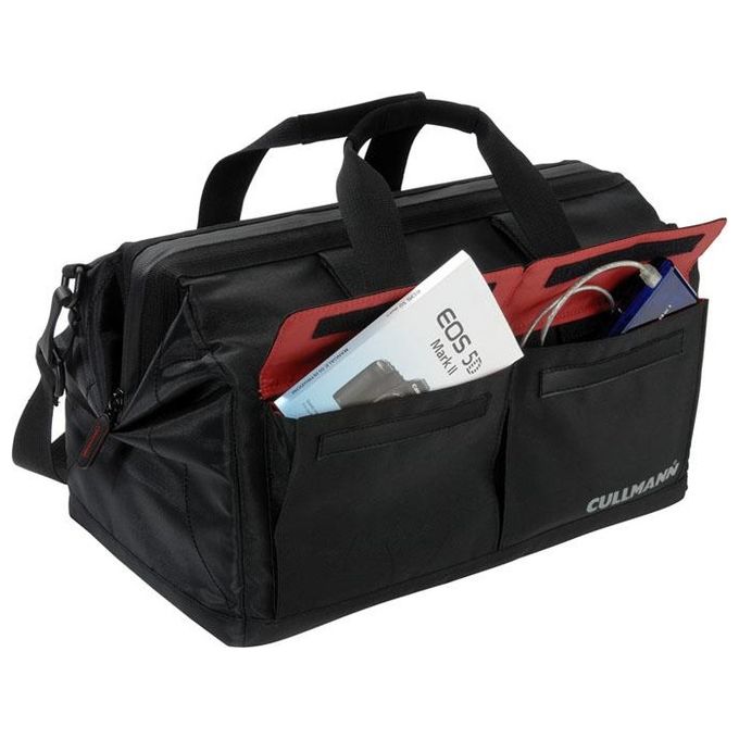 Cullmann 98370 Amsterdam Maxima 335 Borsa da Spalla per Fotocamera Imbottita e Impermeabile con Tracolla Regolabile colore Nero