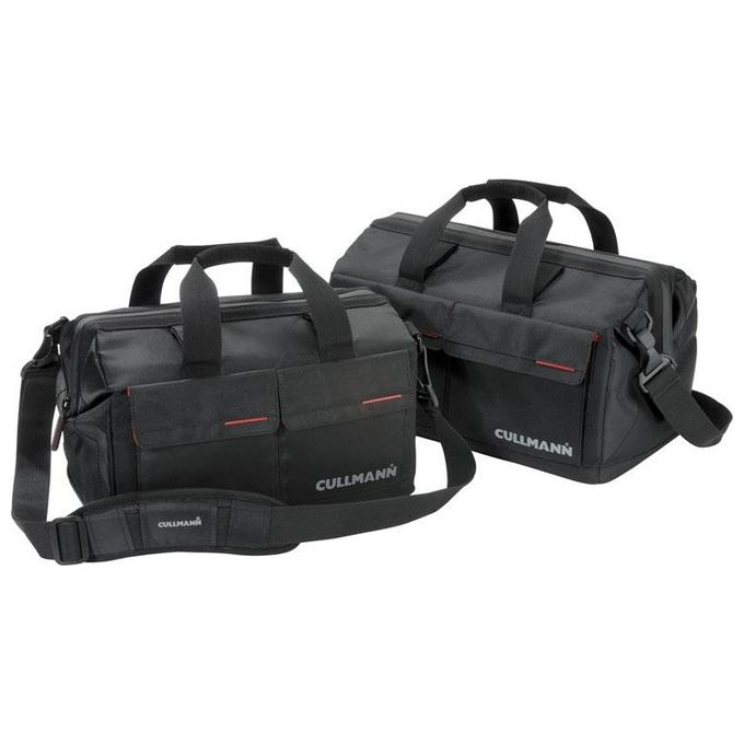 Cullmann 98370 Amsterdam Maxima 335 Borsa da Spalla per Fotocamera Imbottita e Impermeabile con Tracolla Regolabile colore Nero