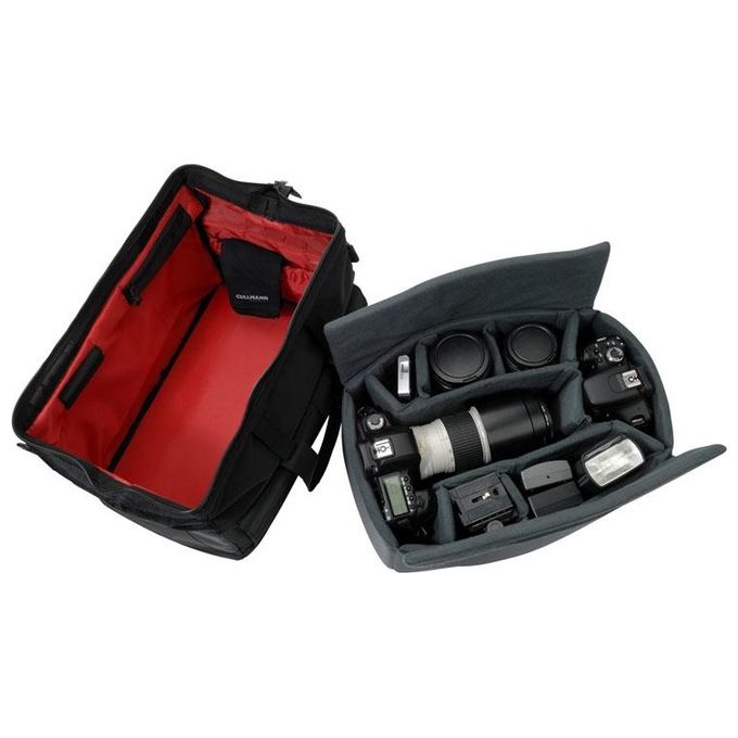 Cullmann 98370 Amsterdam Maxima 335 Borsa da Spalla per Fotocamera Imbottita e Impermeabile con Tracolla Regolabile colore Nero