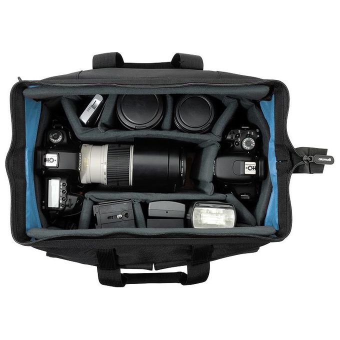 Cullmann Amsterdam Maxima 520 Borsa per Fotocamera Nero-Blu