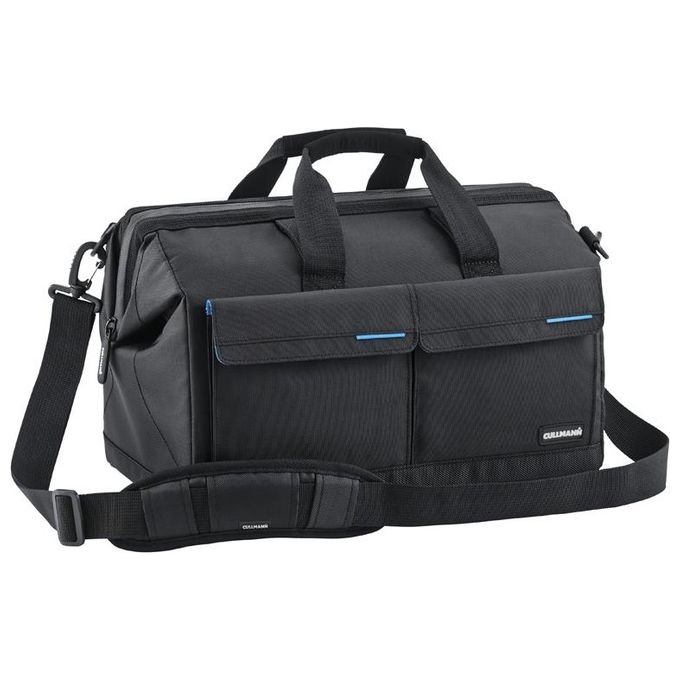 Cullmann Amsterdam Maxima 520 Borsa per Fotocamera Nero-Blu