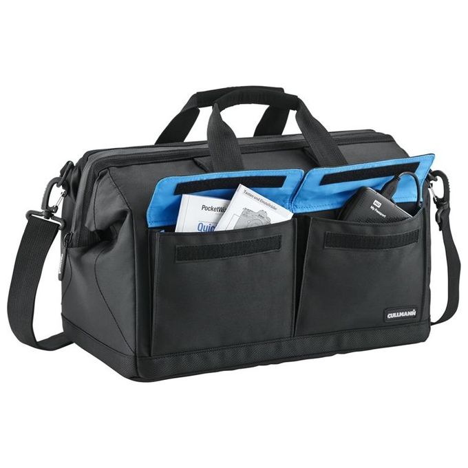 Cullmann Amsterdam Maxima 520 Borsa per Fotocamera Nero-Blu