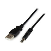 StarTech Cavo di alimentazione USB a barilotto tipo N 1 m 5 V CC - USB A a CC 5,5 mm