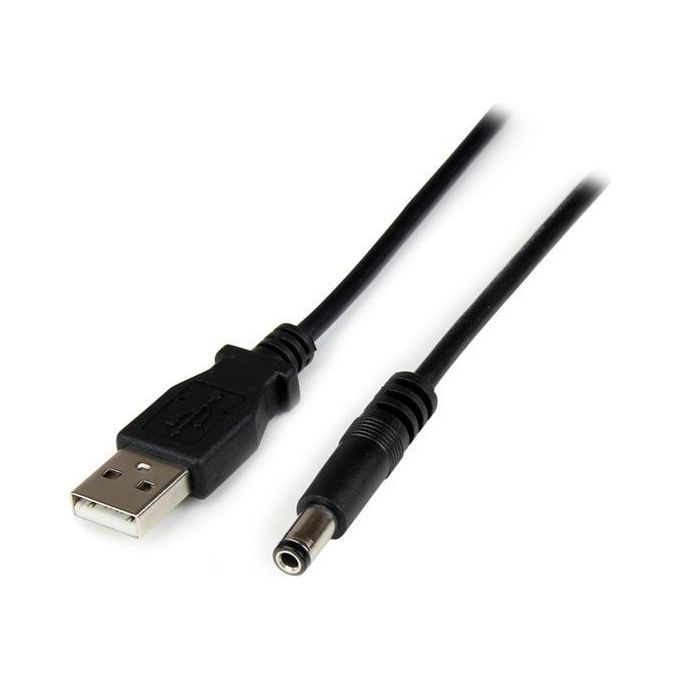 StarTech Cavo di alimentazione USB a barilotto tipo N 1 m 5 V CC - USB A a CC 5,5 mm