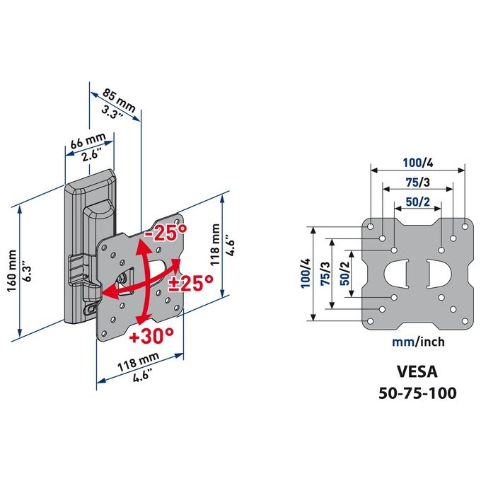 Meliconi Cme Tilt Rotation Etr100