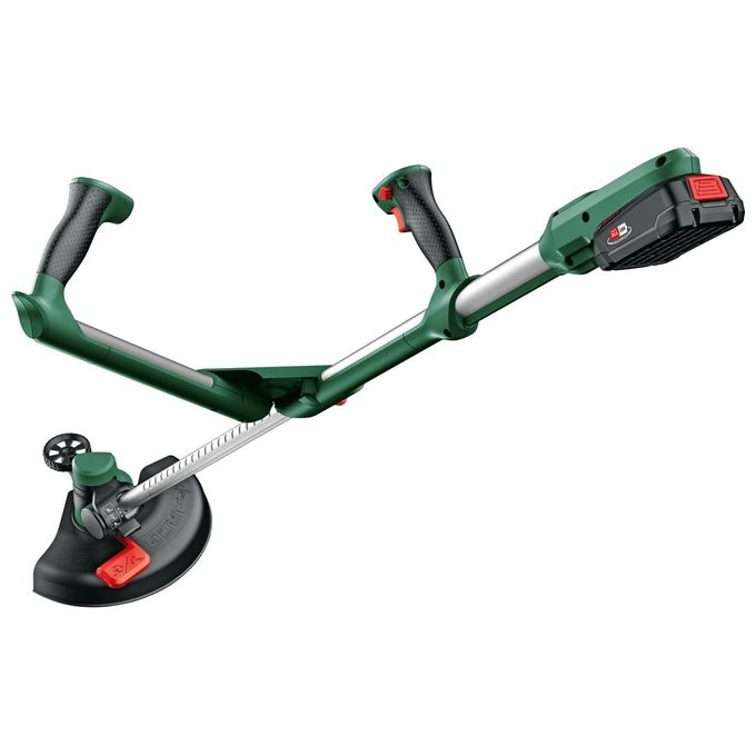 Bosch 06008C1D03 Universal GrassCut 18V-260 Decespugliatore e tagliabordi 2 in 1 Batteria 18 V 2 Ah Tecnologia Ioni di Litio colore Nero Verde