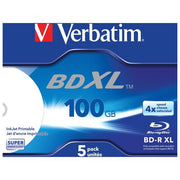 Verbatim BD-R JC Blu-ray 100GB confezione 5 pz
