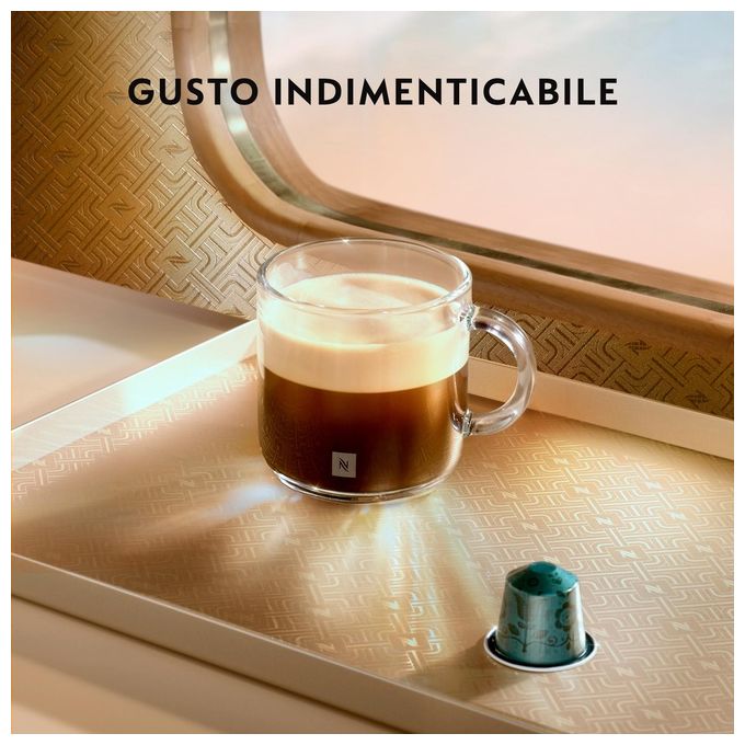 De'Longhi EN127.BL Pixie Macchina da caffe' a Capsule Automatica 1 L 19 bar 1260 W colore Nero Blu Argento