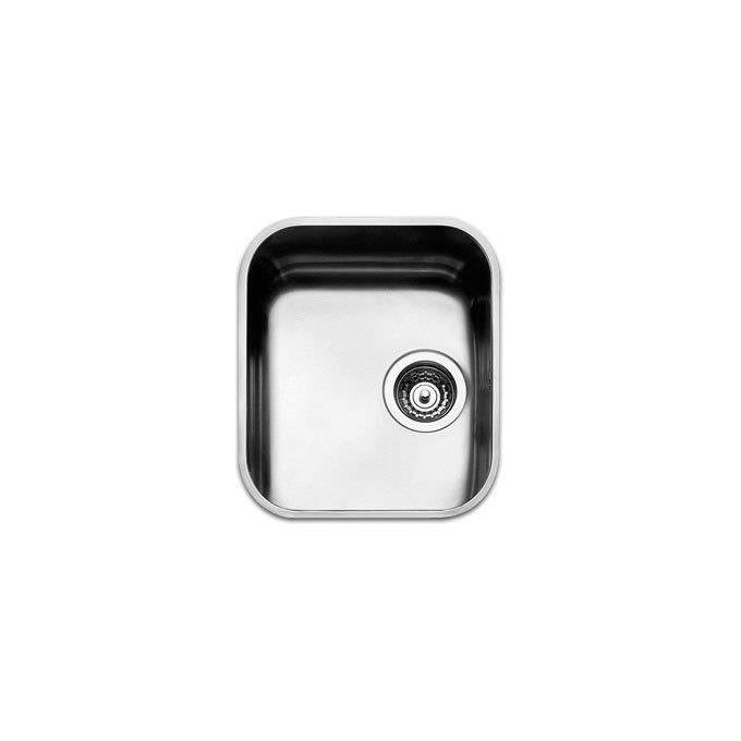 Apell FE340UBC Serie Ferrara Lavello Inox spazzolato da Incasso Sottotopiano Mono Splitvasca 35,6x41,6cm