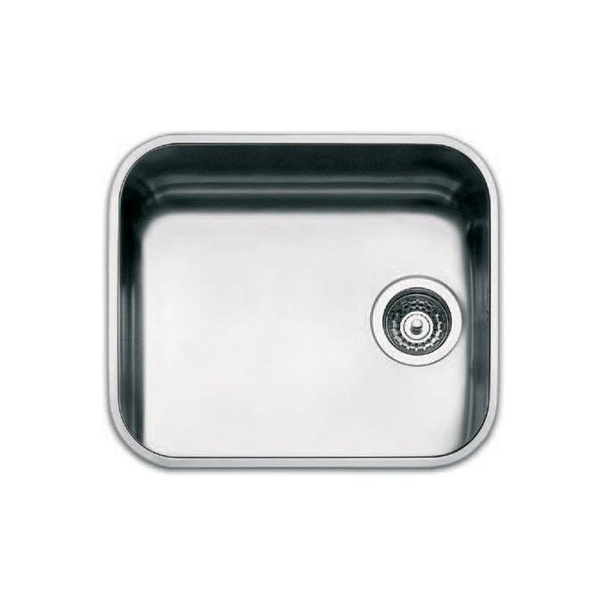 Apell FE450UBC Serie Ferrara Lavello Inox spazzolato da Incasso Sottotopiano Mono Splitvasca 47,6x42,6cm