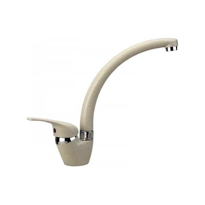 Plados Neomix Miscelatore Mono Splitcomando Ultraquartz con canna girevole 360° Bianco Antico NEOMIXUQ87