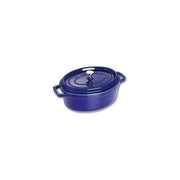 Staub Cocotte Casseruola Ovale in Ghisa Blu Scuro 29cm