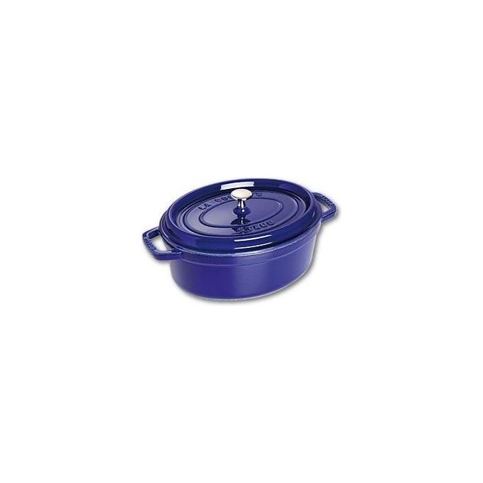 Staub Cocotte Casseruola Ovale in Ghisa Blu Scuro 29cm