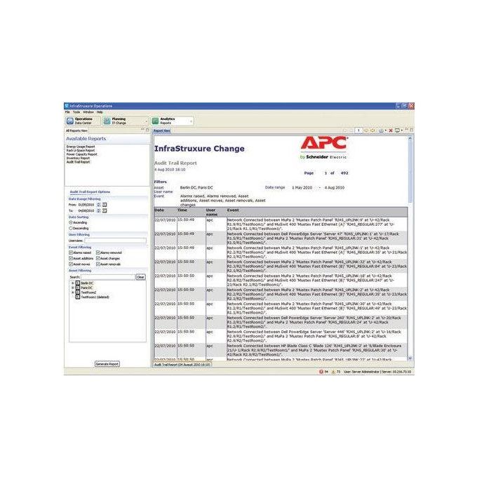 APC Struxureware Data Center Operati