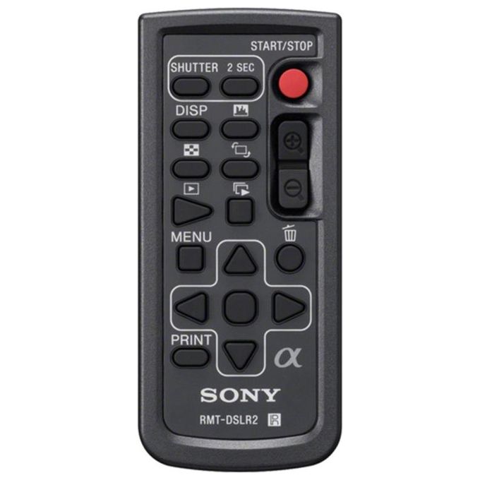 Sony RMT-DSLR2 Telecomando Senza Fili, ModalitÃ¡ Wireless, Nero