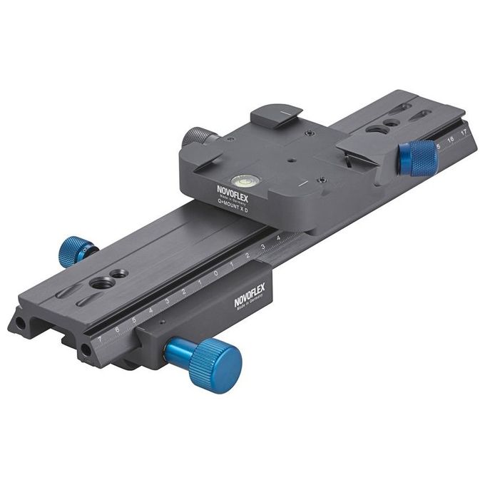 Novoflex CASTEL XQ II CASTEL XQ II Accessorio per Montatura Fotocamera Corsa Regolazione 37.5 cm Materiale Alluminio colore Nero